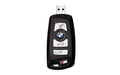 Флешка Карбоновая Автомобильный ключ БМВ "BMW M Car Key" L10 черный 256 Гб