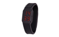 Флешка Силиконовая Наручные Часы "Wrist Watch" V122 черный 4 Гб
