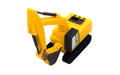 Флешка Резиновая Экскаватор "Excavator" Q133 желтый 4 Гб