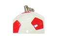 Флешка Пластиковая Футбольный Мяч "Soccer Ball" S140 белый / красный 8 Гб