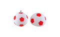 Флешка Пластиковая Футбольный Мяч "Soccer Ball" S140 белый / красный матовый 64 Гб