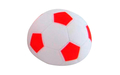 Флешка Пластиковая Футбольный Мяч "Soccer Ball" S140 белый / красный матовый 4 Гб