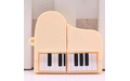 Флешка Резиновая Рояль "Grand Piano" Q150 бежевый 128 Гб