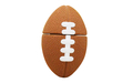 Флешка Резиновая Мяч Регби "Rugby Ball" Q164 коричневый 16 Гб