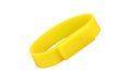 Флешка Силиконовый Браслет "Bracelet Splice" V170 желтый 512 Гб