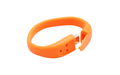 Флешка Силиконовый Браслет "Bracelet Fancy" V171 оранжевый 64 Гб