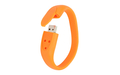 Флешка Силиконовый Браслет "Bracelet Fancy" V171 оранжевый 2 Гб