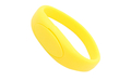 Флешка Силиконовый Браслет "Bracelet Fancy" V171 желтый 4 Гб