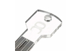 Флешка Стеклянный Ключ "Key Glass" W175 прозрачный 512 Гб