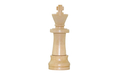 Флешка Деревянная Шахматы Король "Chess King" F25 белый 8 Гб