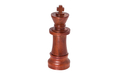 Флешка Деревянная Шахматы Король "Chess King" F25 красный 2 Гб