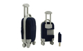 Флешка Резиновая Чемодан "Suitcase Travel" Q318 синий 4 Гб