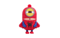 Флешка Резиновая Миньон Человек-Паук "Minion Spider-Man" Q355 красный-синий 4 Гб