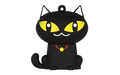 Флешка Резиновая Черная Кошка "Black Cat" Q392