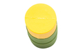 Флешка Резиновая Бочка "Barrel" Q428 желтый / зеленый 4 Гб