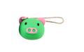 Флешка Резиновая Поросенок "Piggy" Q430 зеленый 4 Гб