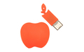 Флешка Силиконовая Яблоко "Apple" V464 красный 2 Гб