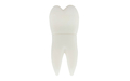 Флешка Резиновая Зуб "Tooth" Q465 белый 128 Гб