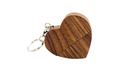 Флешка Деревянная Сердце "Heart Wood" F66 коричневый 32 Гб