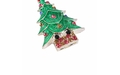 Флешка Металлическая Елка "Christmas Tree" R28 зеленая 128 Гб