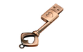 Флешка Металлический Ключ Ретро "Retro Key Heart" R81 бронзовый 4 Гб