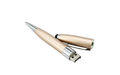 Флешка Металлическая Ручка Стилус OTG "Pen Stylus" R266 золотистый 128 Гб