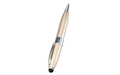 Флешка Металлическая Ручка Стилус OTG "Pen Stylus" R266 золотистый 128 Гб