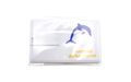 Флешка Пластиковая Визитка "Visit Card" S78 белая, уф-печать 4+0
