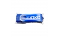 Флешка Пластиковая Твист Колор "Twist Color" S131 синяя, гравировка 1+0