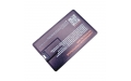 Флешка Пластиковая Визитка "Visit Card" S78 белая, уф-печать 4+4
