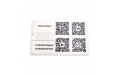 Флешка Пластиковая Визитка "Visit Card" S78 белая, уф-печать 4+4