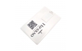 Флешка Пластиковая Визитка "Visit Card" S78 белая, уф-печать 4+4