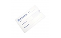 Флешка Пластиковая Визитка "Visit Card" S78 белая, уф-печать 4+4