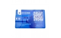Флешка Пластиковая Визитка "Visit Card" S78 белая, уф-печать 4+4