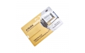 Флешка Пластиковая Визитка "Visit Card" S78 белая, уф-печать 4+4