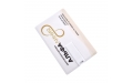 Флешка Пластиковая Визитка "Visit Card" S78 белая, уф-печать 4+4
