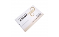 Флешка Пластиковая Визитка "Visit Card" S78 белая, уф-печать 4+4