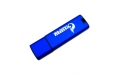 Флешка Металлическая Граптос "Graptos" R445 синий, гравировка