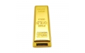 Флешка Металлическая Золотой слиток "Gold Bar" R352 золотой, гравировка с чернением
