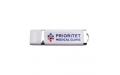Флешка Пластиковая Протос Промо "Protos Promo" S12 белая, уф-печать 4+0