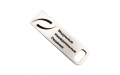 Флешка Металлическая Сенс "Sense" R479 серебристая, гравировка с чернением