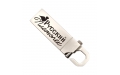 Флешка Металлическая Карабин "Carbine" R39 серебристый, гравировка с чернением 1+1