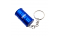 Флешка Металлическая Бочка "Barrel" R299 синяя, гравировка