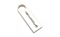 Флешка Металлическая Сензо "Senzo" R223 серебристая, гравировка с чернением