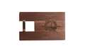 Флешка Деревянная Визитка "Card Wood" F27 коричневый