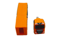 Флешка Резина (ПВХ) Индивидуальный дизайн S229 оранжевая, уф-печать 4+4