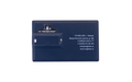 Флешка Пластиковая Визитка "Visit Card" S78 синий, уф-печать 4+4