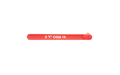 Флешка Силиконовая Браслет Слап "Bracelet Slap" V169, красный, шелкография 1+0