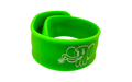 Флешка Силиконовая Браслет Слап "Bracelet Slap" V169 зеленая, тампопечать 1+0