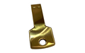 Флешка Металлическая Ключ "Key" R145 золотой глянец, гравировка, чернение 1+0